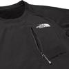 North Expedition Grid Fleece Crew Black S [The Face]