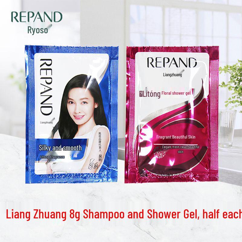 Liangzhuang 8 г Саше Шампунь и Гель для душа для Отелей, Гостевых домов, B&B и Бани