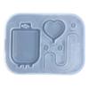 Nurse Theme Silicone Mold Crystal Epoxy Shaker Filler Silicone Molds Resin Fillings Mould Quicksand Resin Mold