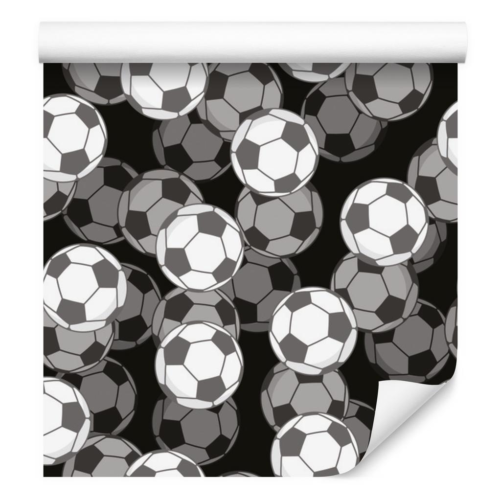 3D Optical Wallpaper and Football for Living Room and Bedroom 50x1000