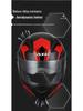 Męski/Damski Zimowy Ciepły Elektryczny Kask Samochodowy - Całoroczny Pełny Kask Motocyklowy