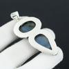 Flashy Labradorite Gemstone Handmade 925 Sterling Silver Jewelry Pendant, Double Stone Pendant, Holiday Gift for Her Jewelry for Special Occasions
