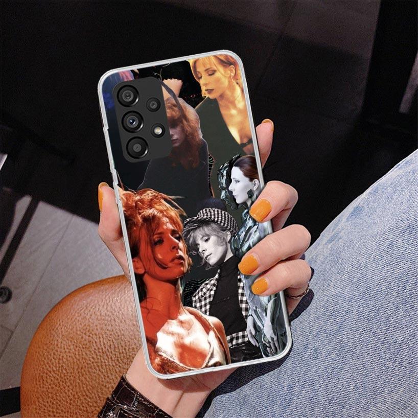 Mylene Farmer Handyhülle Für Samsung Galaxy A52 A32 A22 A12 A51 A31 A50S A30S A20S A10S Note 20 Ultra 10 Plus S10 A72 A71 Galaxy