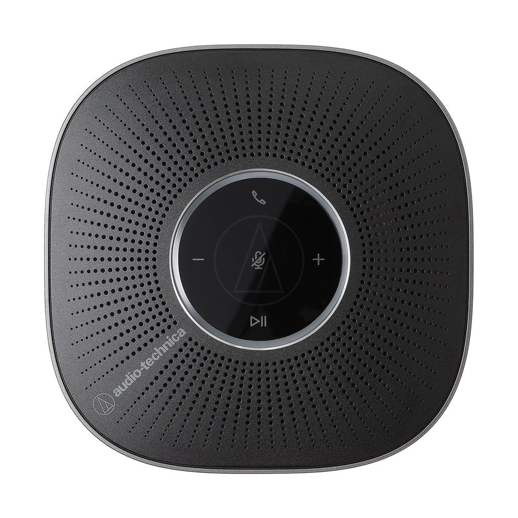 Conference Microphone Bluetooth and Noise Echo for Online and Work from Home Audio-Technica AT-CSP5 Speakerphone, Speaker, Compatible, Type-C Type-A