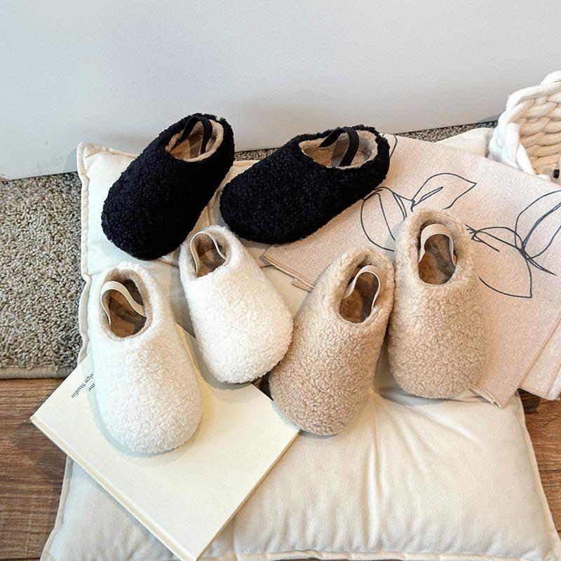 2026 Fashionable Warm Winter Cotton Baby Shoes for Girls