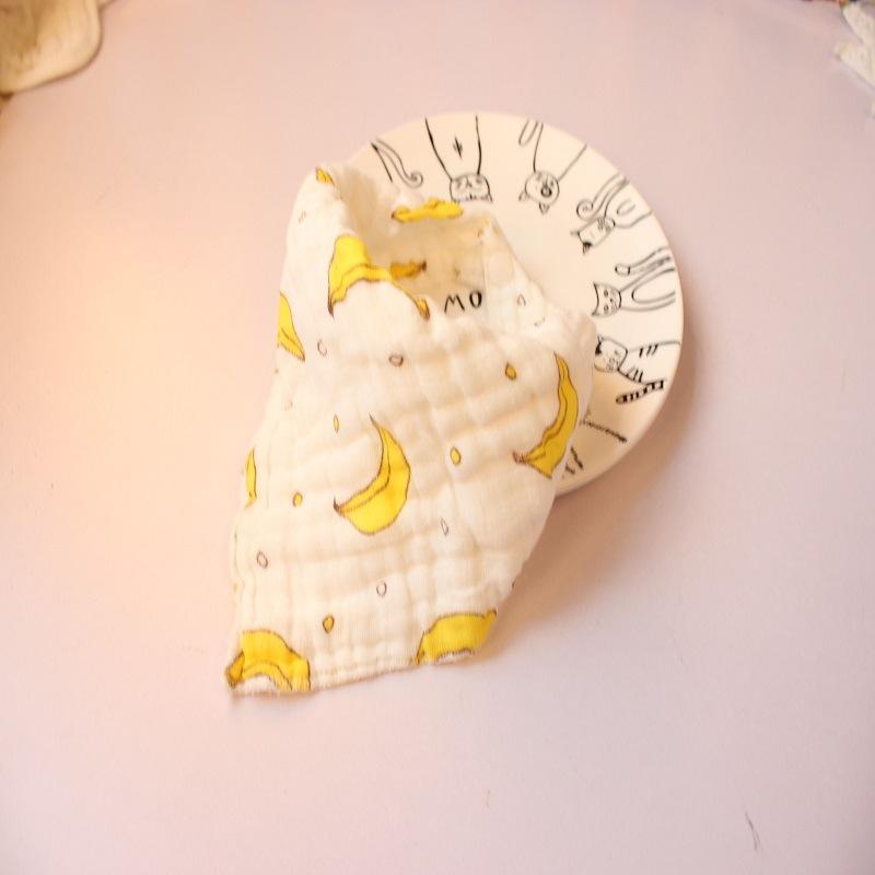 Baby Bibs For Boys Girls Bib Burp Cloth Cartoon Triangle Cotton Baby Scarf Baby Feeding Accessories