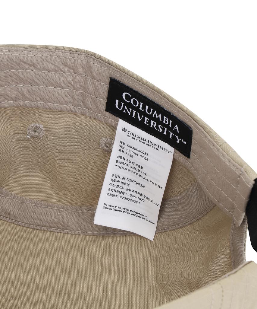 COLUMBIA UNIVERSITY M-Label Ripstop Camp Cap Heritage Beige