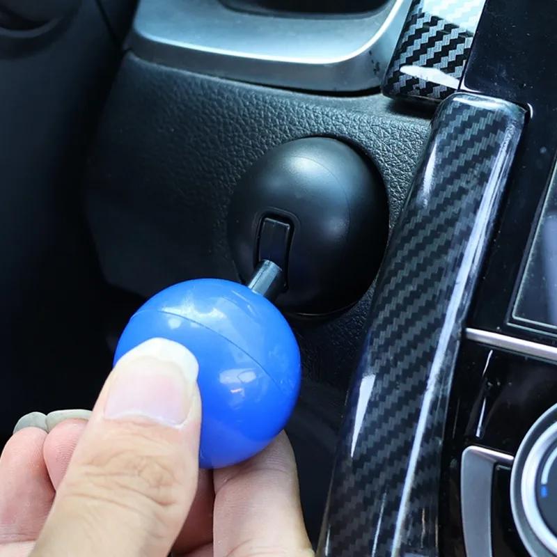 Car One Click Start Button Rocker Automotive Engine Start Stop Button Control Lever Start Switch Pull Rod Decoration Accessories