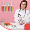 16-48Pcs Syringe Pens Retractable Fun Nurse Pens Novelty Multi Colors Medical Ballpoint Pens Gifts for Nurses Nursing StudentPen