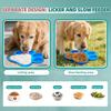Lick Pad for Dogs Non-Slip Strong Suction Cup Fixed Soothing Toys Pet Grooming Bath Soothing Toys Anti-Anxiety Distraction Reble Reble Treats Can be