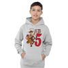 Toy Story Childrens/Kids IÂ´m 5 Woody Heather Birthday Pullover Hoodie