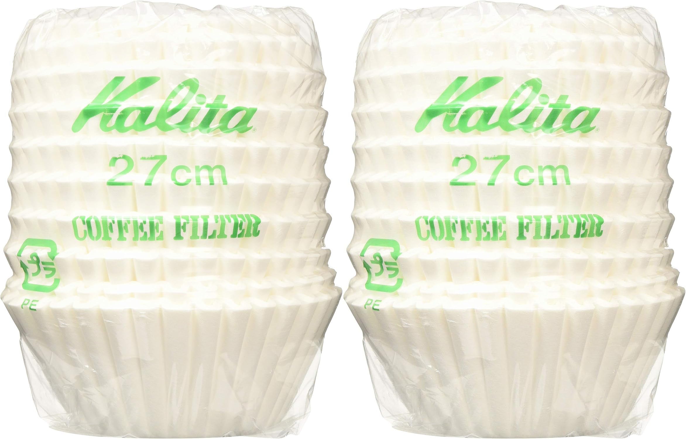 

Kalita Coffee Filters for Coffee 500 sheets sheets x 2 Filter Paper Machines, 27cm, (250 sets), #22033 белый
