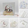 20Pcs Printed Eid Al-Fitr Napkins Double Layer Wood Pulp Ramadan Napkins Disposable Soft Decorative Napkins