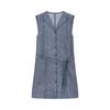 Less 2026 Summer Lapel Sleeveless Dress