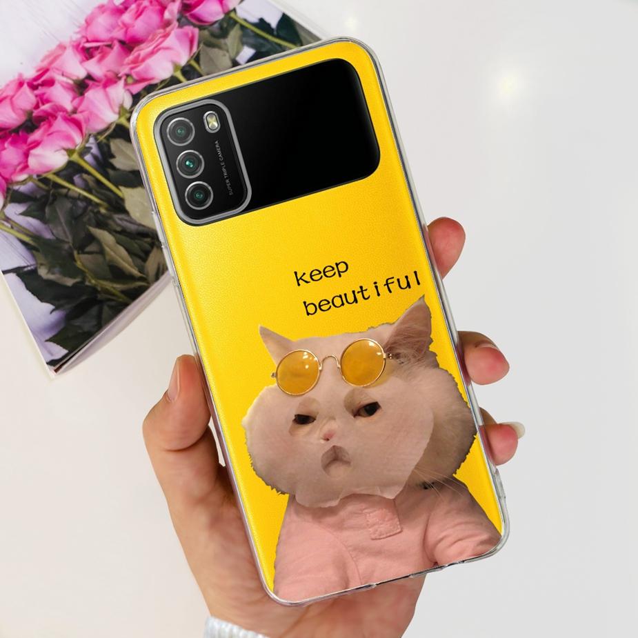 For Xiaomi Poco M3 Case PocoM3 Pro New Fashion Painted Cover Soft Silicone Phone Case For Xiaomi Poco M3 Pro PocoM3 Fundas Coque