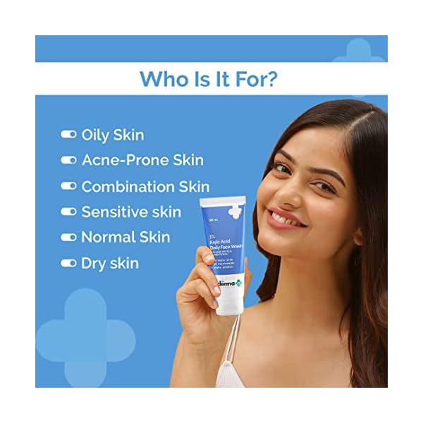 The Derma Co 1% Kojic Acid Face Wash-100 Ml