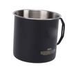 304 Stainless Steel Camping Mug Outdoors Cup with Foldable Handle 400ml for Backpacking Hiking Picnic Fishing