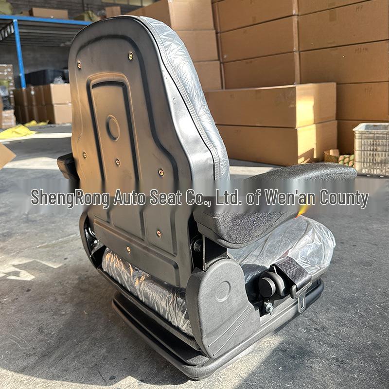 Shock Absorbing Tractor Seat Base Compatible with Excavators