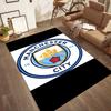 Manchester City Floor Rug Office Rug Suitable For Decorate Room Entryway Bedrooms Dining Room Antislip Carpet Decorate Offices Birthdaychristmas Gift