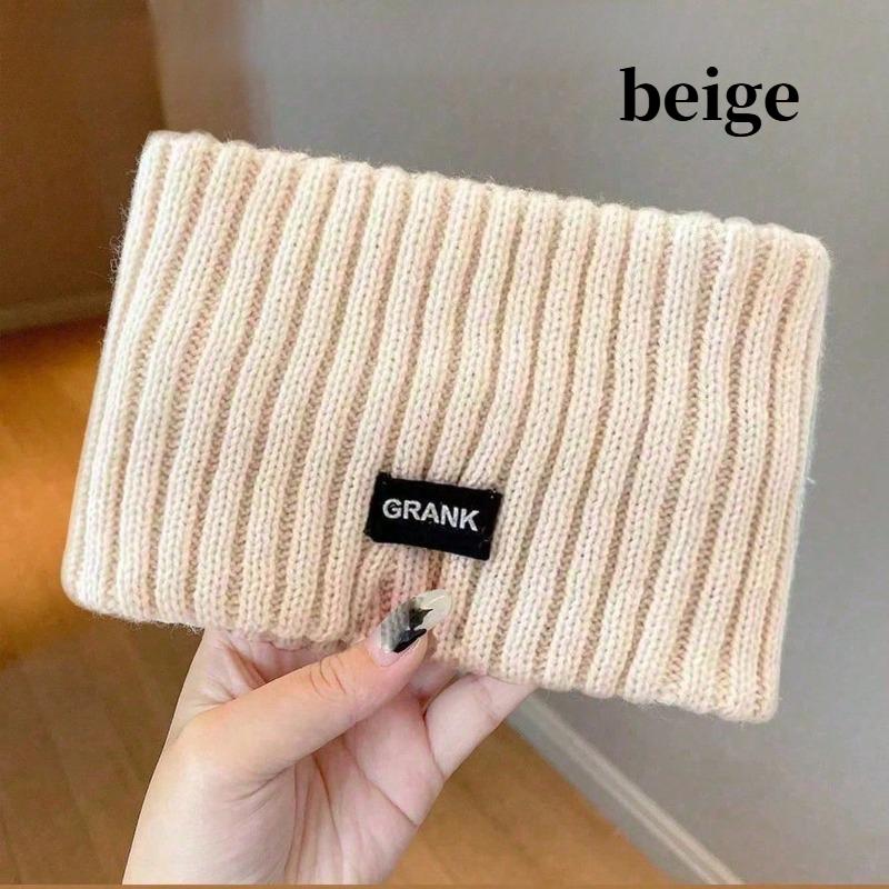 1pc Unisex Simple Knitted Headband,Street Fashion Sports Headband Fall Winter Hair Band Hair Accessories Women Vacation Outfits
