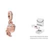 Moments Exquisite Acorn And Leaf Jewelry Accessories Women Jewelry Rose-Gold 788248CZ