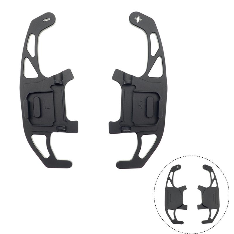 For Volkswagen VW GOLF 7 2015- GTI R MK7 Scirocco Car Styling Car Aluminum Steering Wheel Shift Paddle Shift 2X Red Black