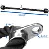 Cuerda de Tracción para Entrenamiento Cuerda para Tríceps 27 Pulgadas Accesorio de Cable Antideslizante para Gimnasio