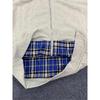 Winter Casual Plaid Hoodie Women's Warm Zip Up Double Sided Sweatshirt Fashion Trendy Loose Hooded