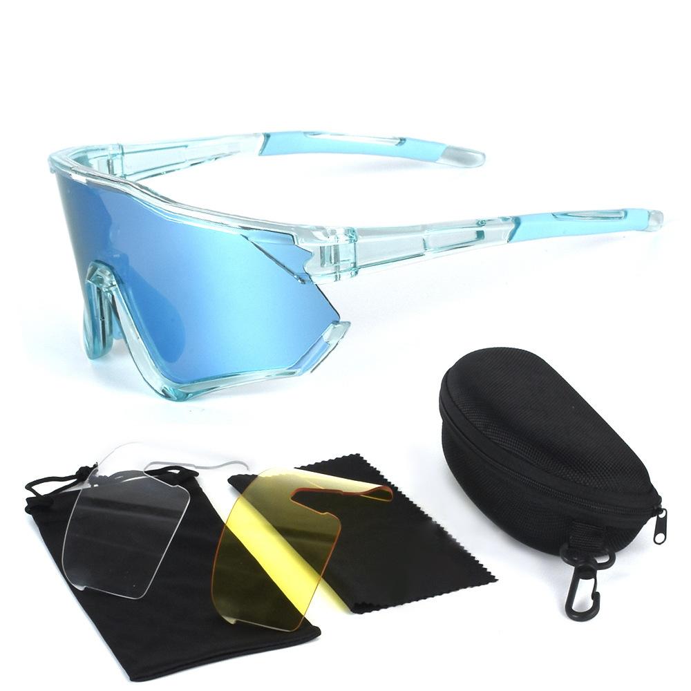 Large Frame Outdoor Cycling Glasses Men's and Women's Sunglasses Windproof Sand Mountain Cycling Sunglasses Sports Goggles