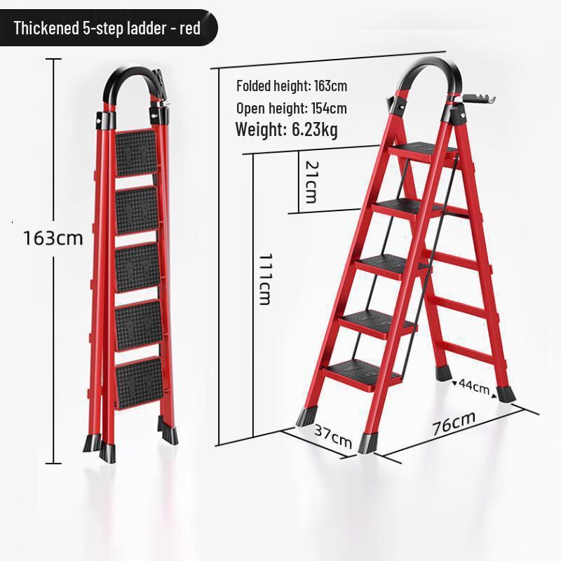 Junwen Portable Folding A-Frame Ladder