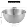 Nerezová multifunkční míchací mísa v korejském stylu se stupnicí