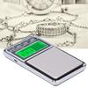 Electronic Jewelry Scale Pocket Digital Carat Scales with Green Backlight LCD Display0.01/200G