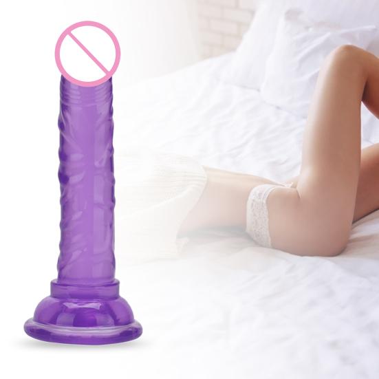 Dildo Anal Masturbator Realistic Lightweight Sturdy Suction Cup Penis Thrusting Pleasure Wand for Women Gay