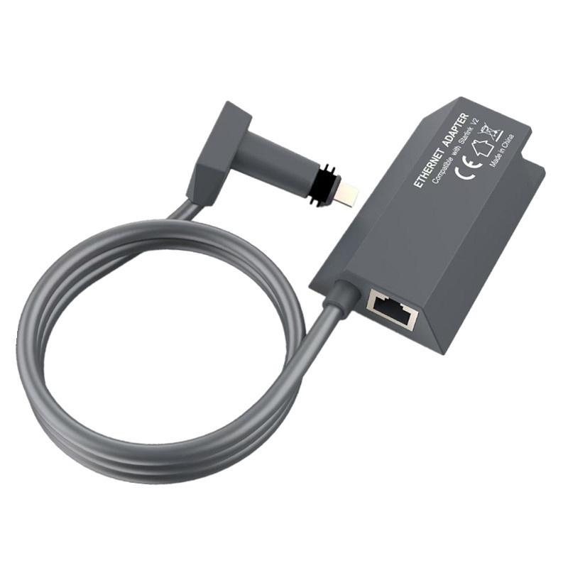 Adaptateur Ethernet Pour Antenne Parabole Starlink Internet Satellite V2 Kit CPL Pour Réseau Externe Filaire Adaptateur Ethernet Gen2