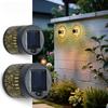 Solar Outdoor Wall Lights, Sunflower Cut-out Designs, Garden Landscape Lighting with Easy Installation, Outside Solar Lights