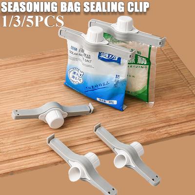 Screw Cap Sealing Clip Seasoning Milk Powder Salt Bag Seal Clamp Snack Food Preservation Package Storage Clip Kitchen Accessory