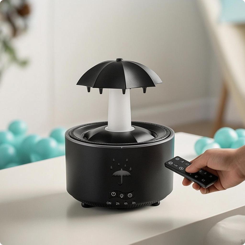 Scent Disperser Humidifier Tabletop FogProducing Compact Oil Dispenser for Desk,