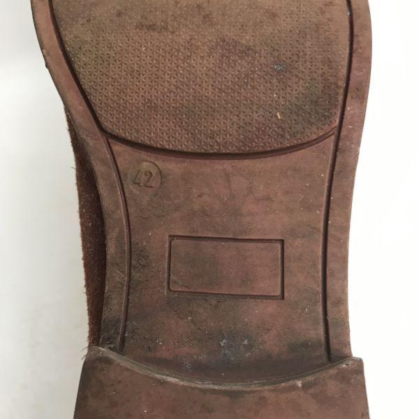 Hawkins Suede Plain Toe Shoes 42 26.5-27 Brown Walking business(USED)
