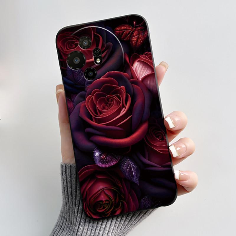 Casing For TCL 50 XL 50XL Nxtpaper 5G Case Luxury Dragon Cute Cool Boys Girls Black Slim Soft TPU Silicone Shockproof Back Cover