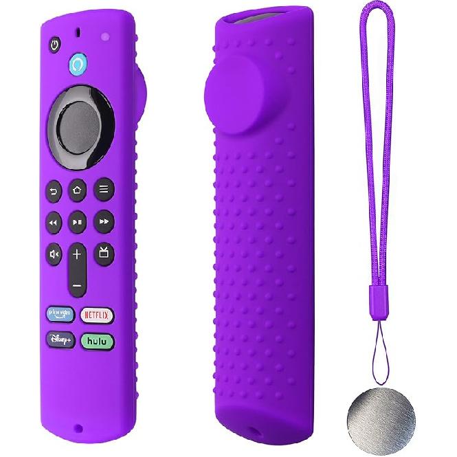 Silicone Remote Cover for Fire TV Stick 3rd Gen 2021 /Fire TV Stick 4k Max Silicone Case Anti-Slip Silicone Protective Case Silicone Sleeve with