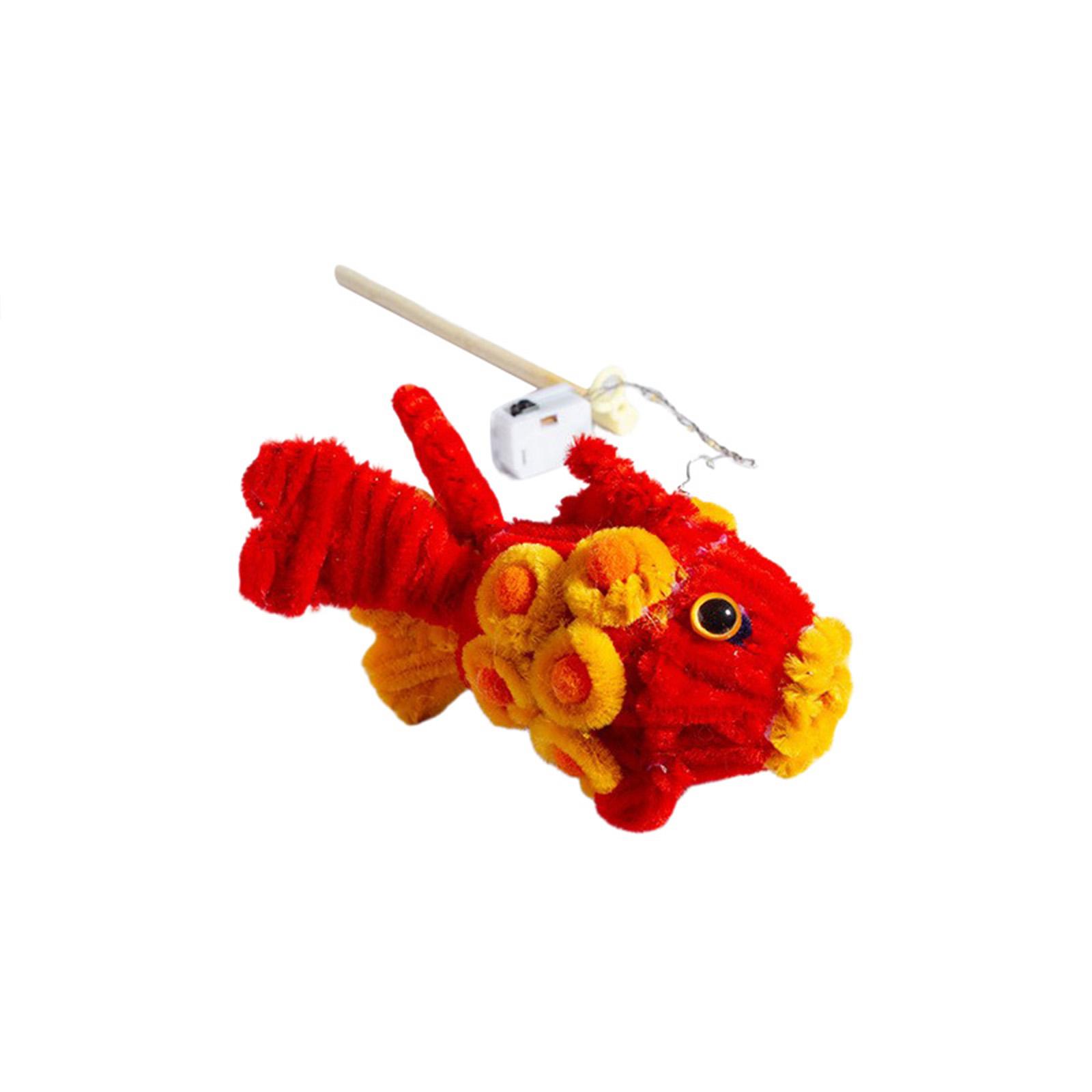 

Crab New Year Fireworks Stick Children s Stick Stick Fireworks DIY Craft Material Kit one size