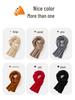 Children's Thick & Warm 35% Cashmere Scarf for Boys & Girls - Windproof Baby & Child Size Neck Warmer
