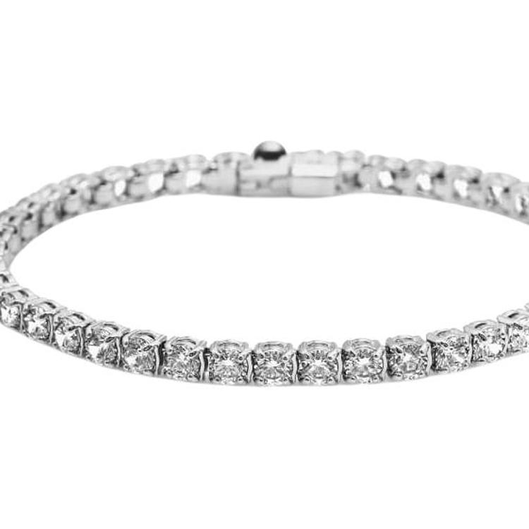 Swarovski Original Design Rhodiumbeschichtetes Armband Unisex-Armband Silber 5648937-SILVER