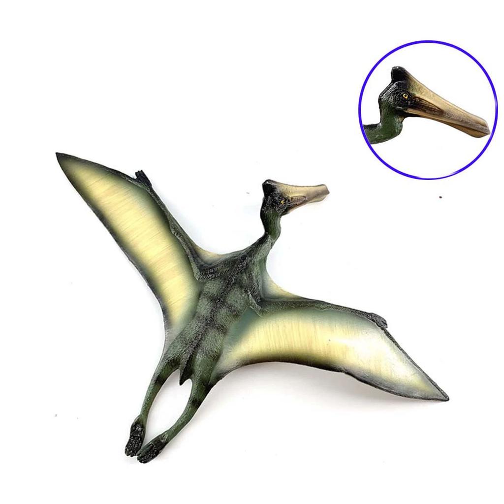 Realistic Dinosaur Figures 044 Green Dinosaur Model 37g
