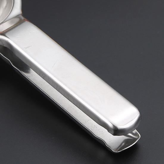 Manual Lemon Squeezer with Long Handle Stainless Steel Heavy-Duty Citrus Juicer for Lemon Lime Orange Rust-Proof Essential Kitchen Tool for