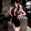 New Sexy Women's Lingerie Sexy Spicy Girl Tight Fitting Hip Hugging Skirt Uniform Set Pajamas Sexy Women's Nightclub Party SetGood Product
