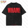 Wham George Michael Andrew Ridgeley Vintage Oversized T-Shirt Men H390 LZH5