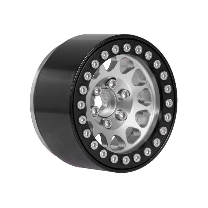 1.9’’ Beadlock Wheel Rims Remote Control Car Wheel Hubs 12Spokes Wheel Rims Upgrade Part for 1:10 SCX10