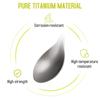 Lightweight Titanium Spoon for Home Outdoor Camping Hiking Picnic
