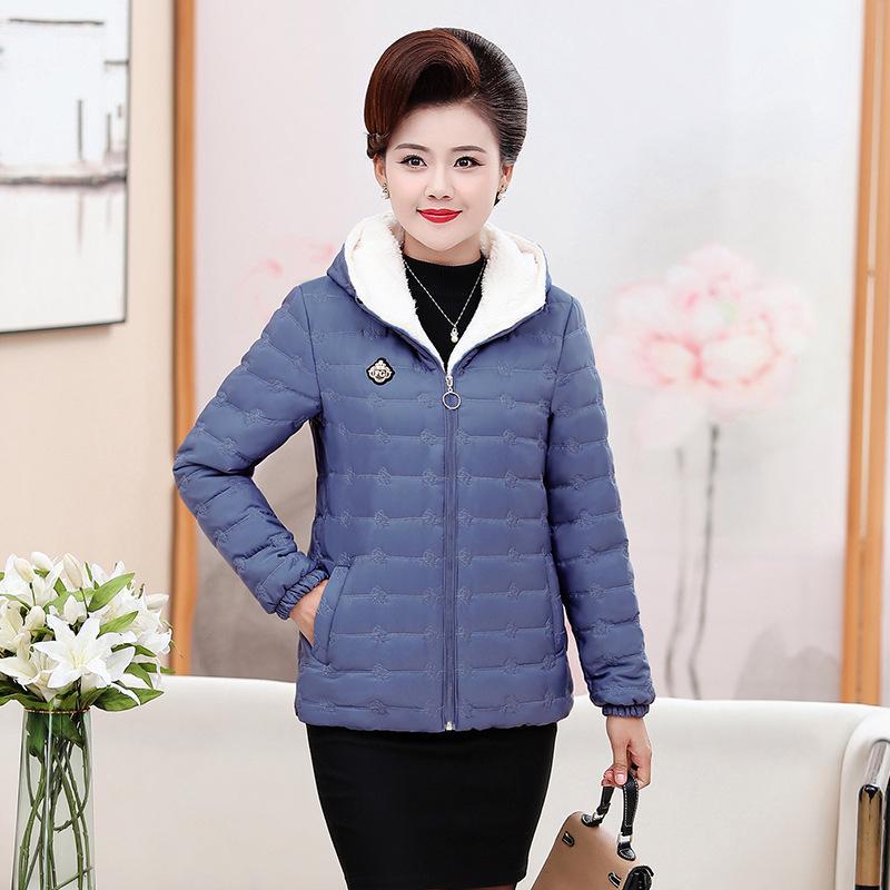 Stylish Autumn/Winter Cotton Jacket for 40-50-Year-Old Women